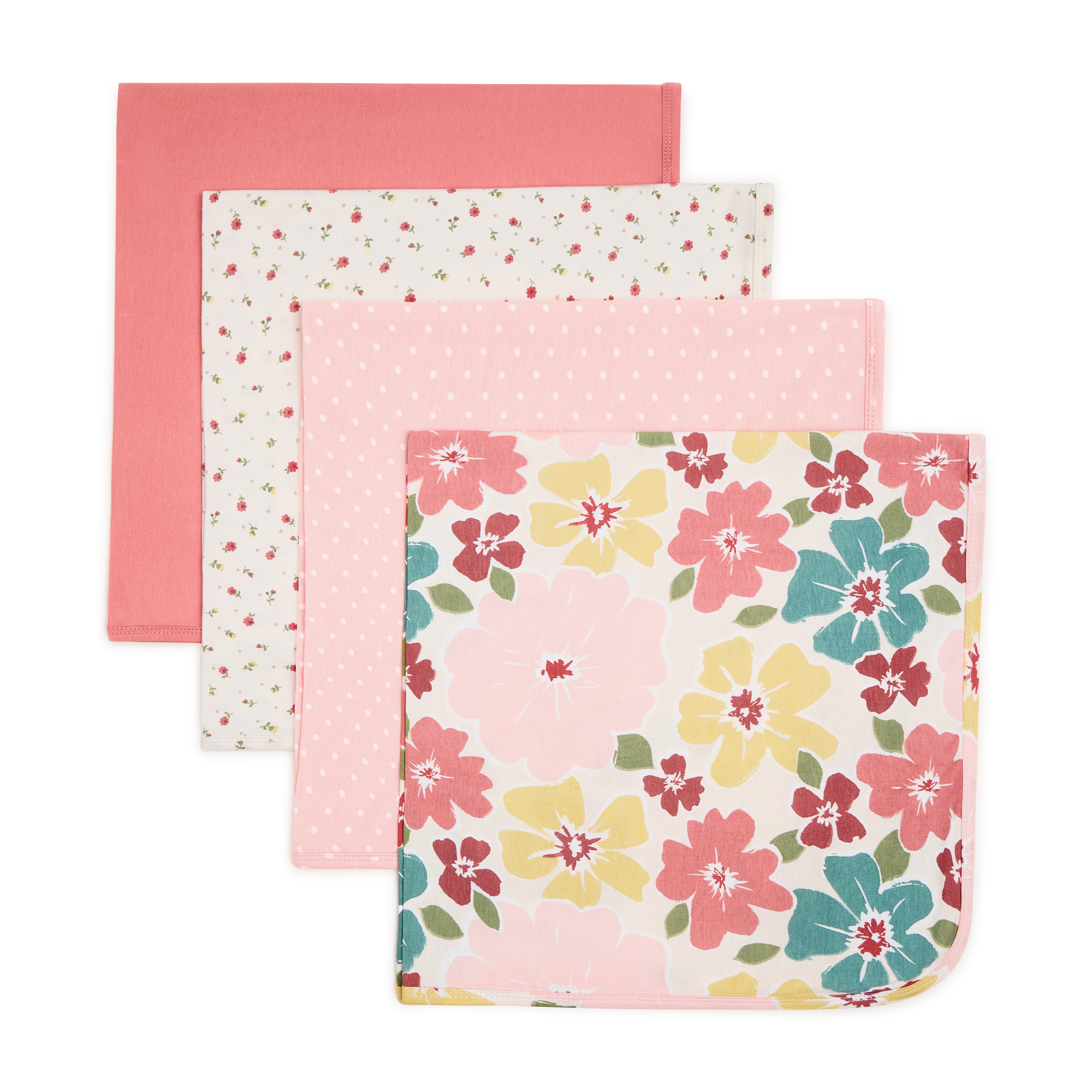 Small Story Organic Cotton Receiving Blanket (4 Pack).