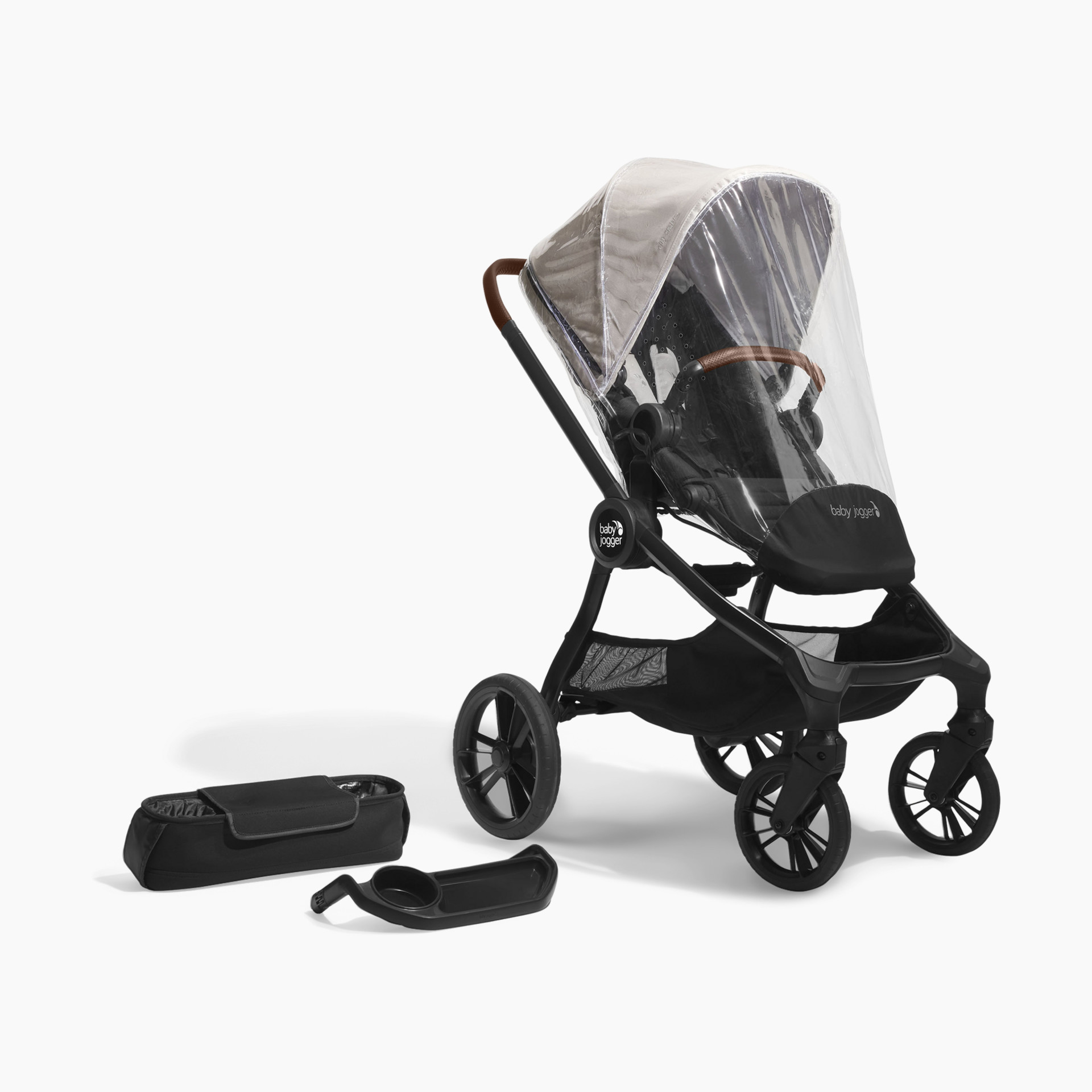 Bevæger sig ikke gået i stykker Klappe Baby Jogger City Sights Stroller All-in-One Bundle - Eco Collection |  Babylist Shop