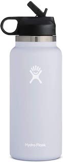 Hydro Flask Water Bottle, Wide Mouth Straw Lid 2.0 - $47.48+.
