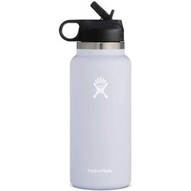 Hydro Flask Water Bottle, Wide Mouth Straw Lid 2.0 - $47.48+.