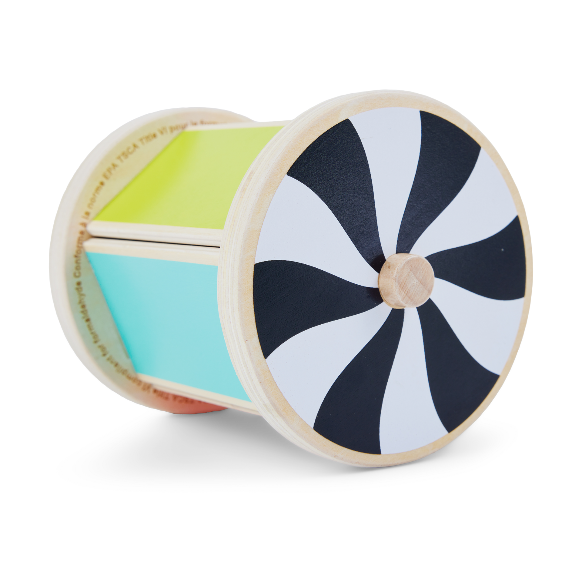 Hape Spinning Drum with Mirror.
