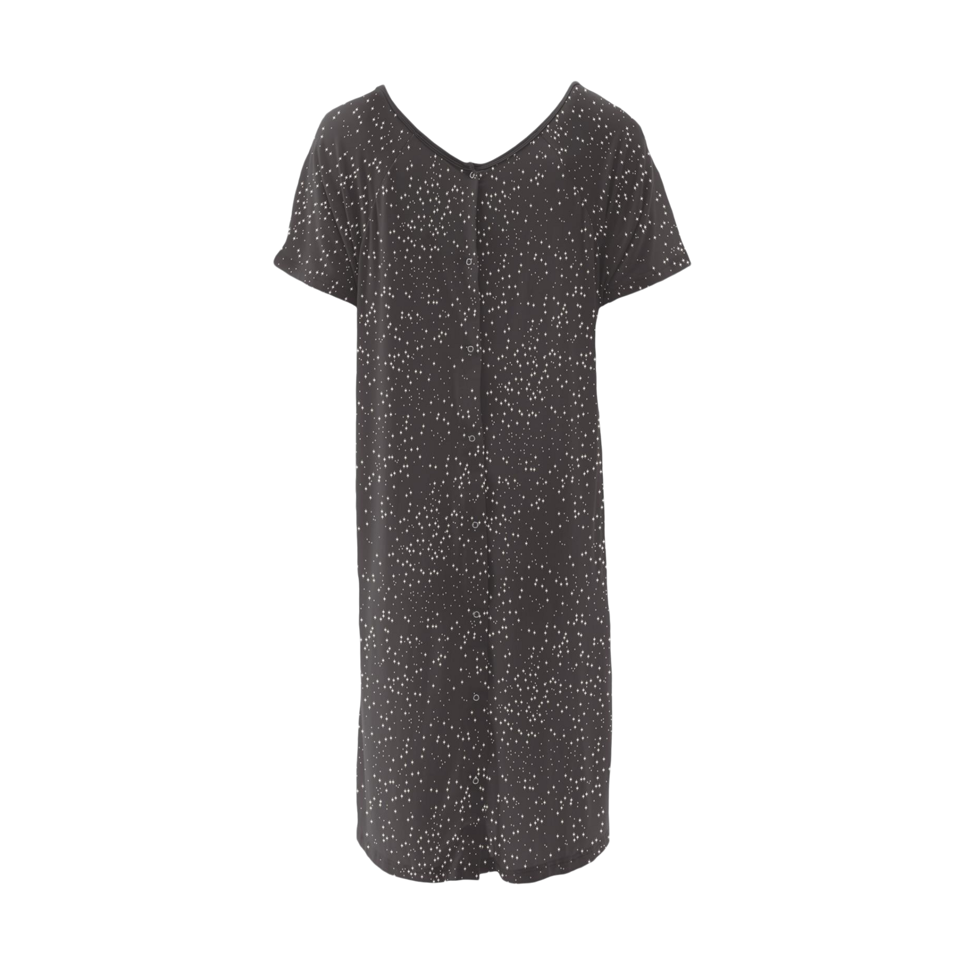 KicKee Pants Women's Print Hospital Gown Midnight Constellations, L