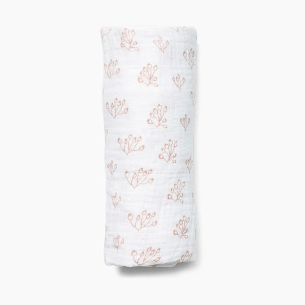 Lewis Single Swaddle - Rose Hip Blush.