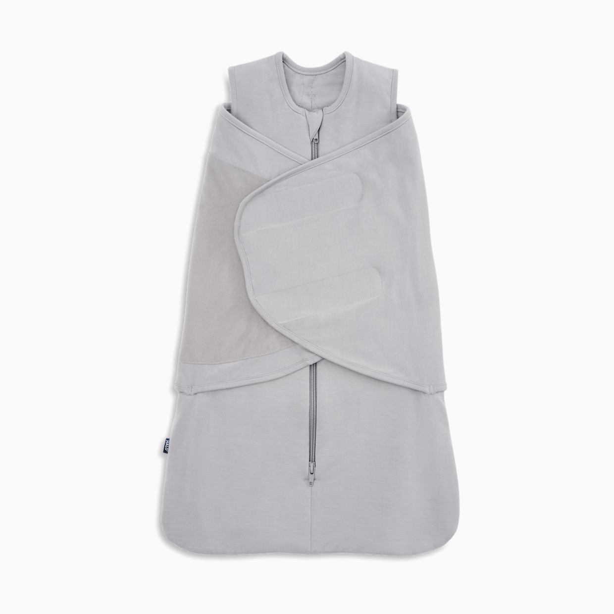 Halo SuperSoft Bamboo Swaddle TOG 2.0 - Storm Grey, Newborn.