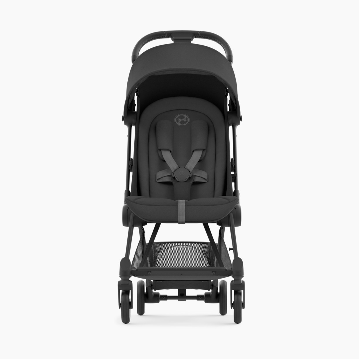 Cybex COYA Compact Lightweight Stroller - Matte Black/Sepia Black.
