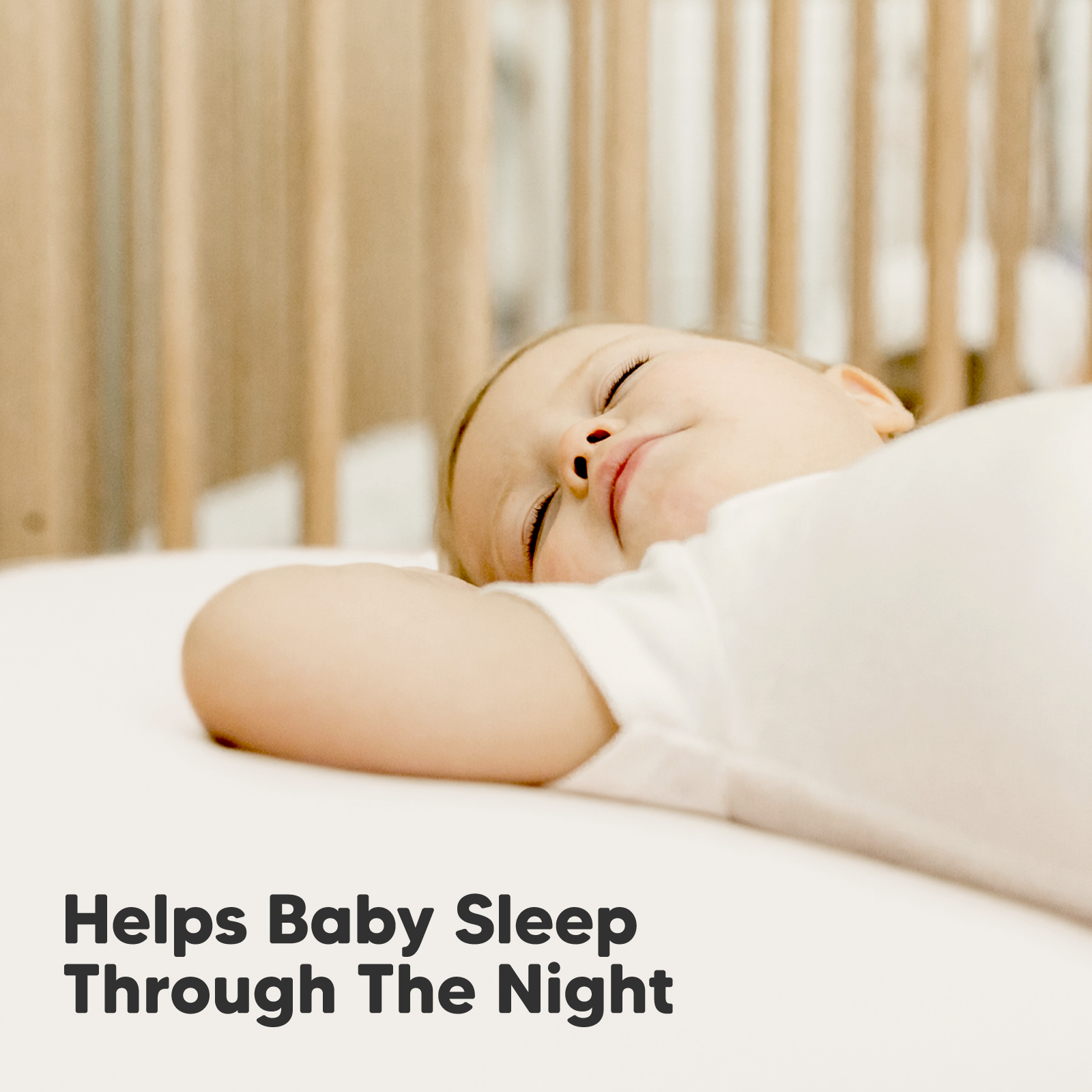 KeaBabies 2-Pack Isla (Protect+) Waterproof Crib Sheets - Soft White.