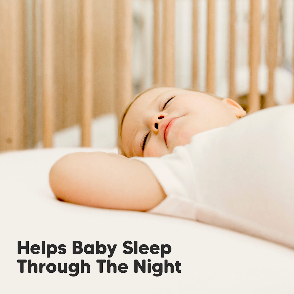 KeaBabies 2-Pack Isla (Protect+) Waterproof Crib Sheets - Soft White.