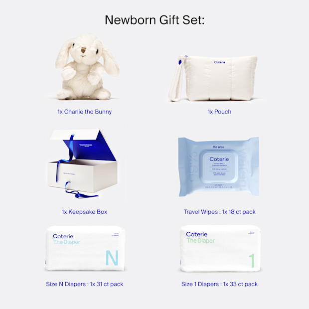 Coterie The Newborn Gift Set.