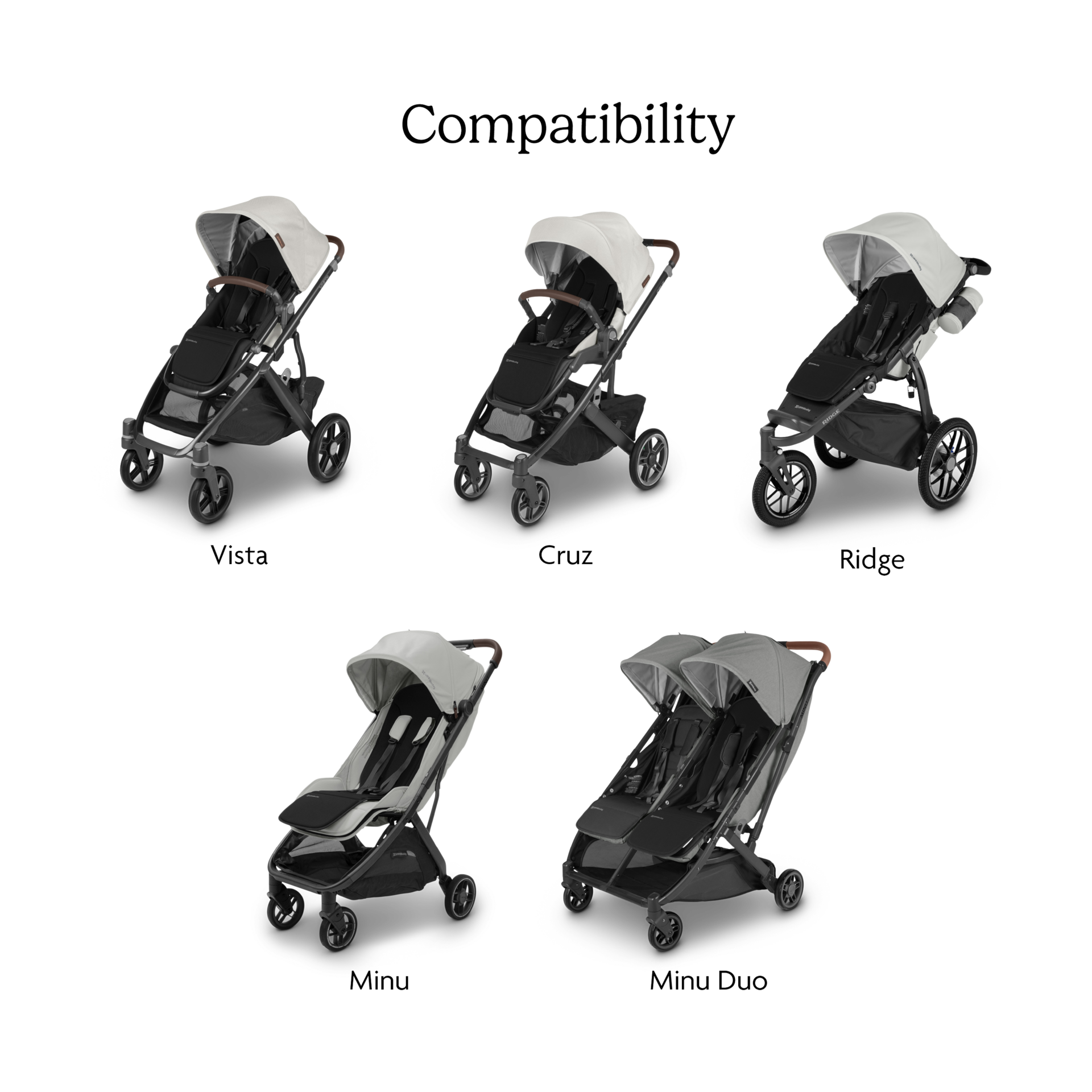 UPPAbaby Seat Liner - Black.