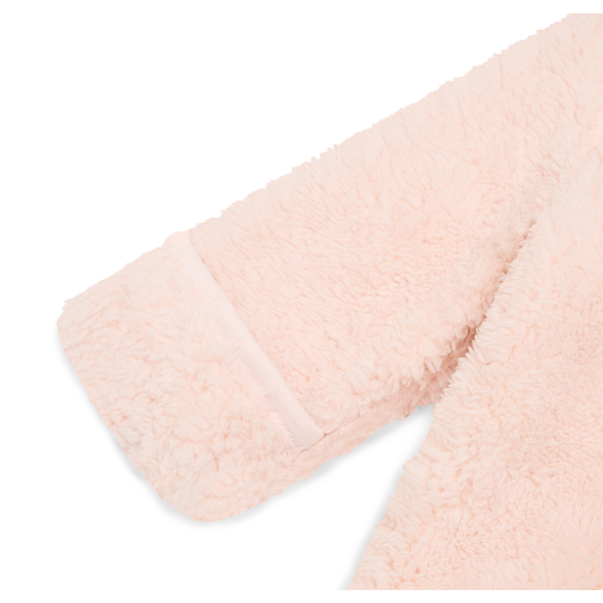 Small Story High-Pile Fleece Bunting - Pink Hues, Nb.