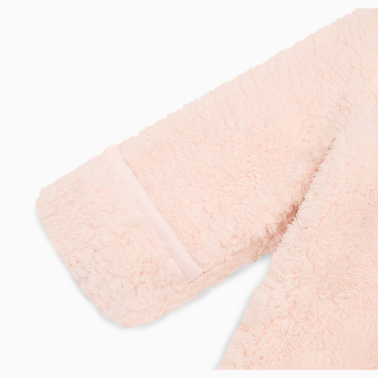Small Story High-Pile Fleece Bunting - Pink Hues, Nb.