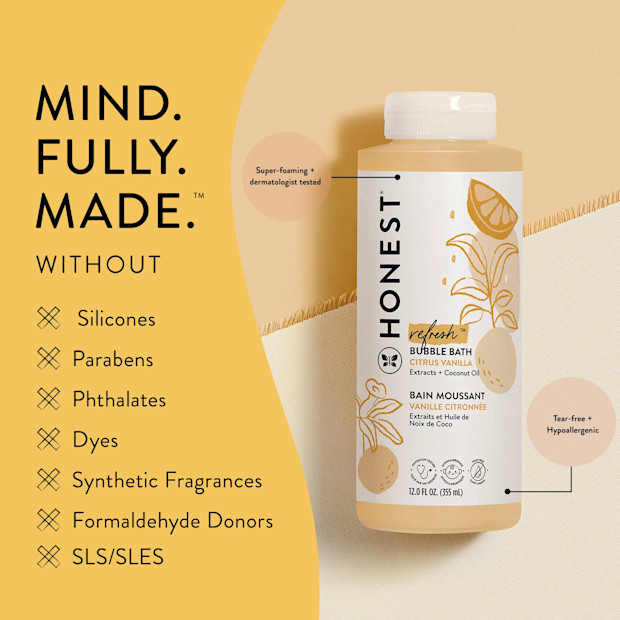 The Honest Company Bubble Bath.