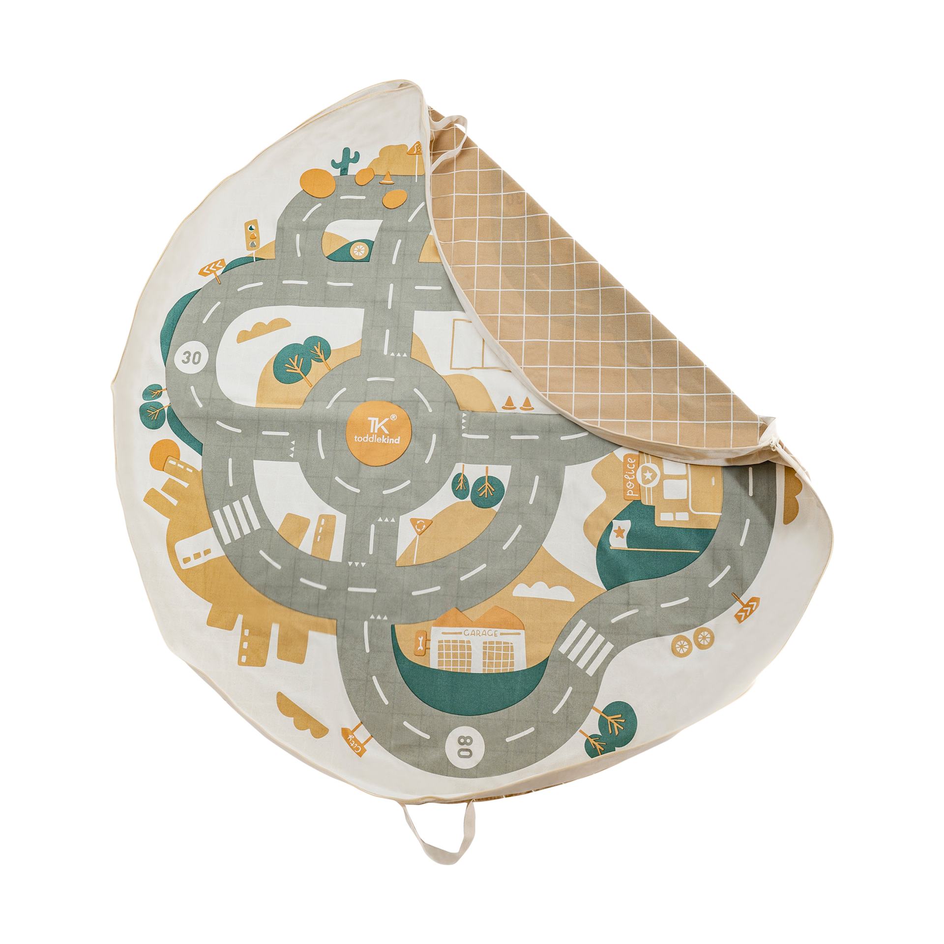 Toddlekind 2in1 Playmat + Toy Bag Desert City Babylist Shop