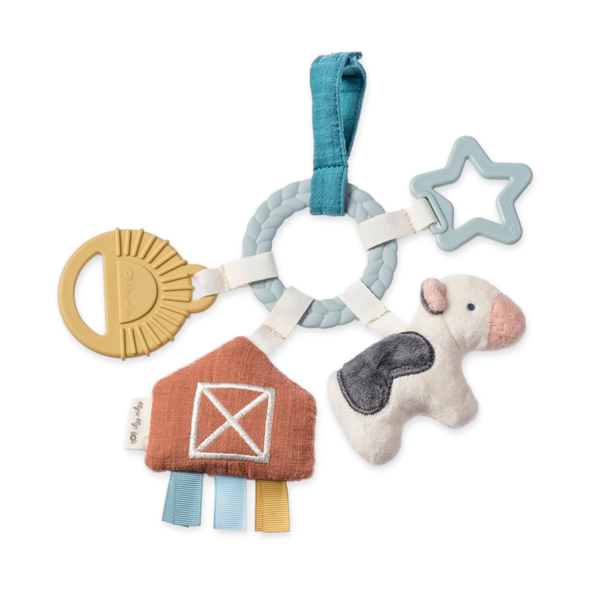 Itzy Ritzy Farm Travel Toy Bundle.