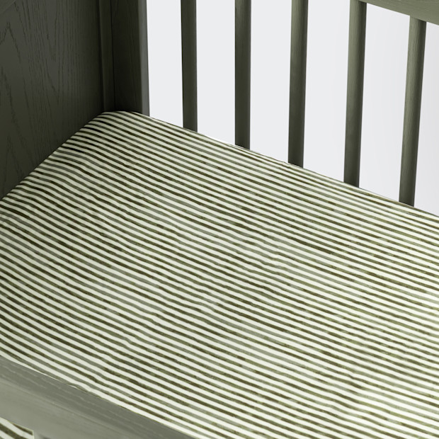 babyletto All-Stages Midi Organic Brushed Cotton Crib Sheet.