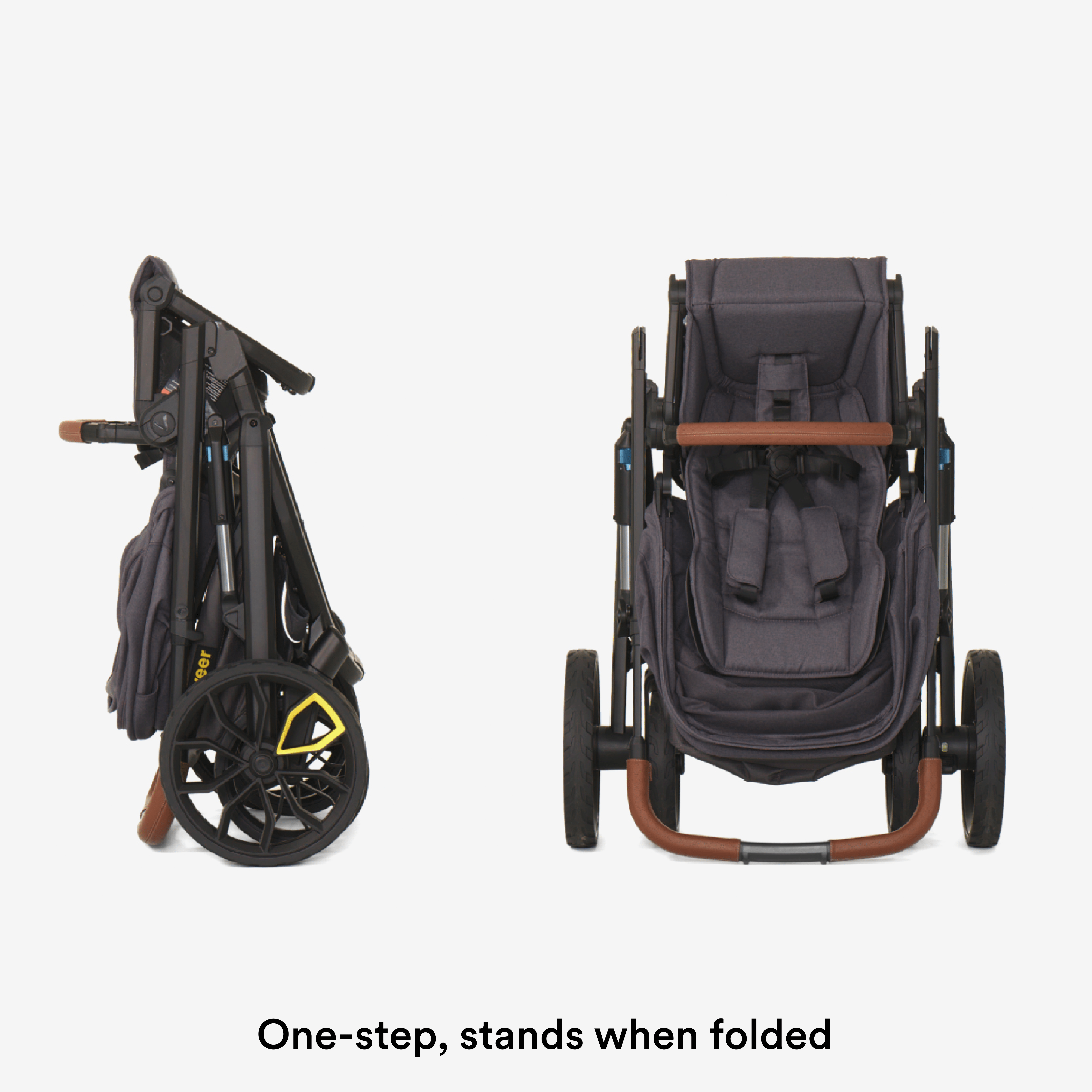 Veer Switch&Roll Stroller - Gray Granite.
