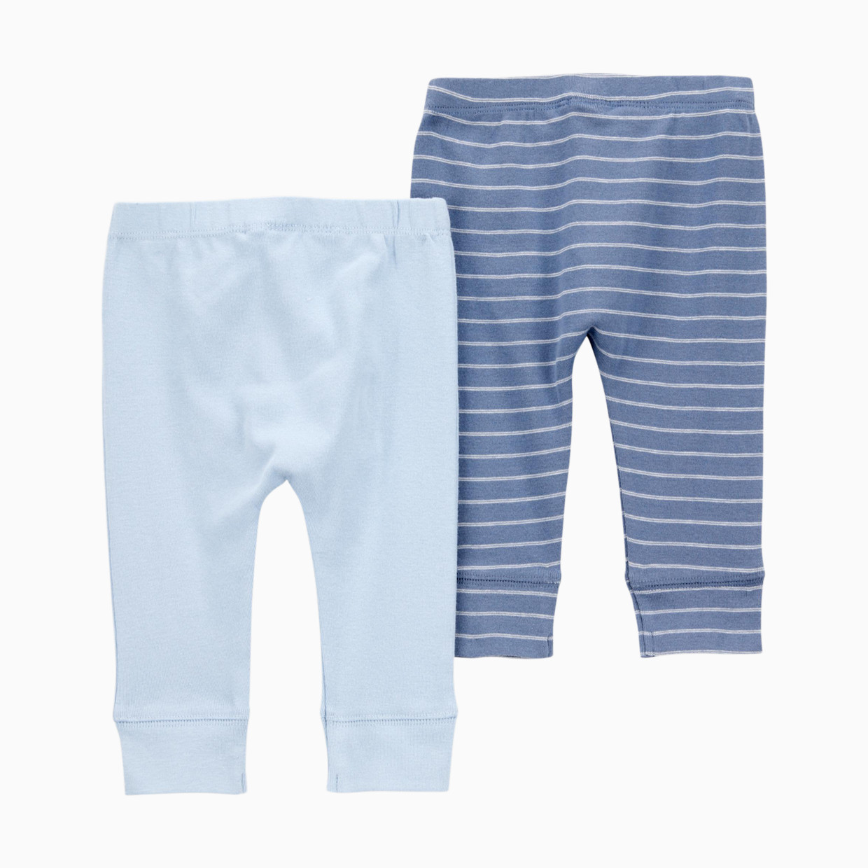Carter's Cotton Pants (2 Pack) - Blue, Nb.
