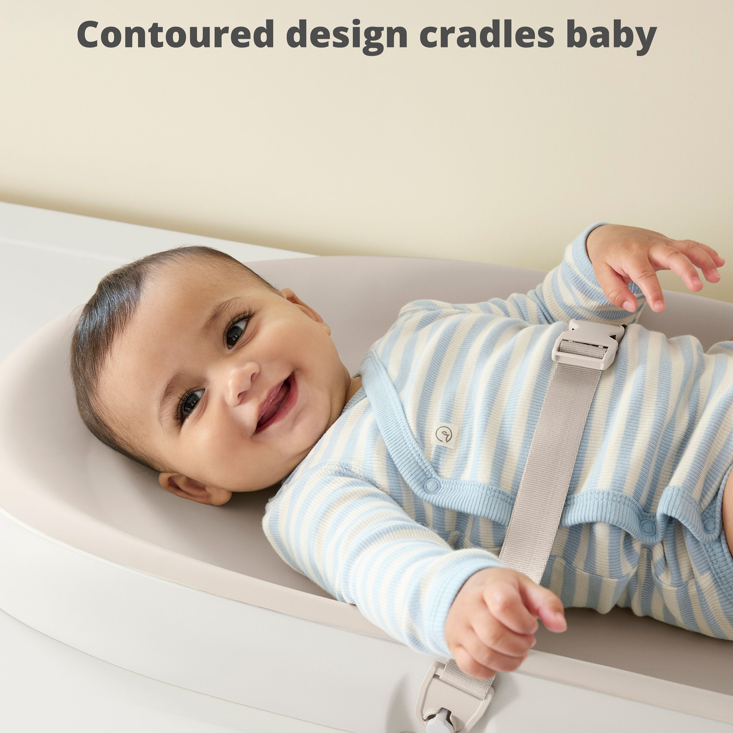 Skip Hop Easy-Clean Changing Pad - Cool Oat.