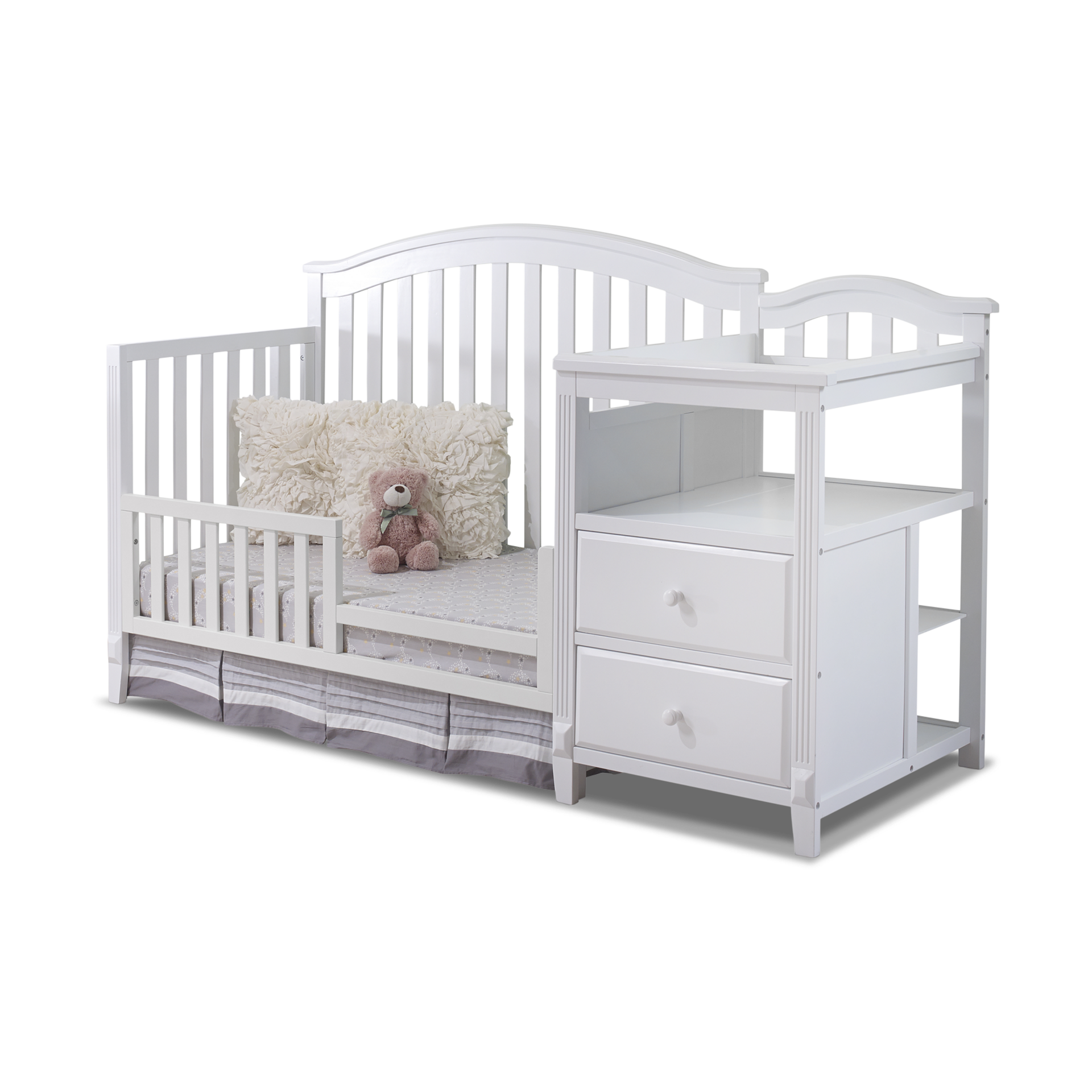 Sorelle Berkley Crib & Changer - White.