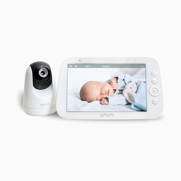 VAVA 8" 1080P HD Video Baby Monitor Split View, Night Vision, Zoom/Pan/Tilt & 2-Way Audio (IH020).