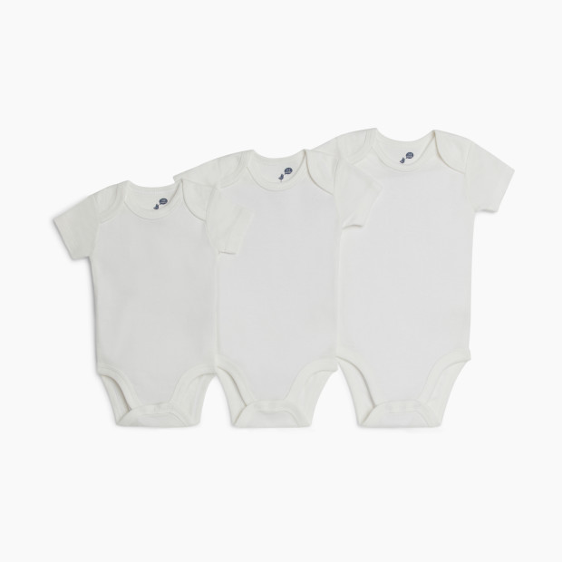 Small Story Grow With Me Short Sleeve Bodysuits (10 Pack) - White, Os.