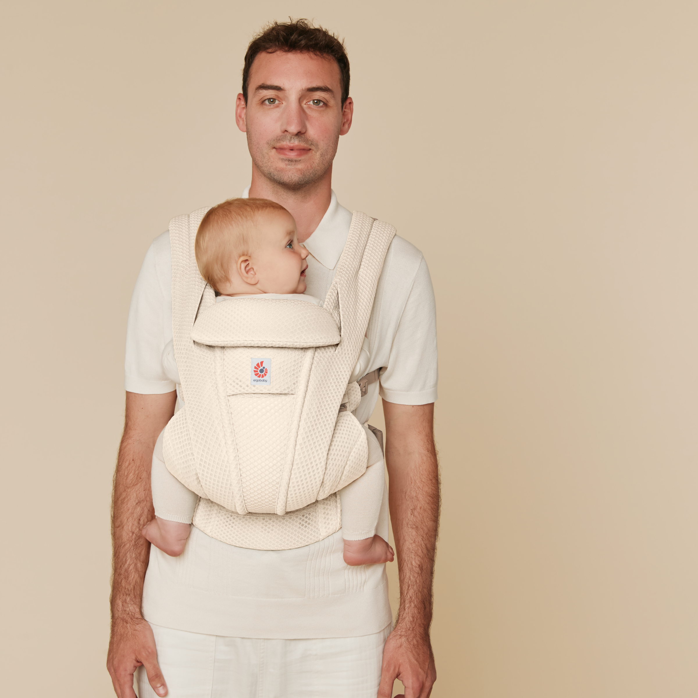 Ergobaby Omni Deluxe Mesh - Luminous Ivory.