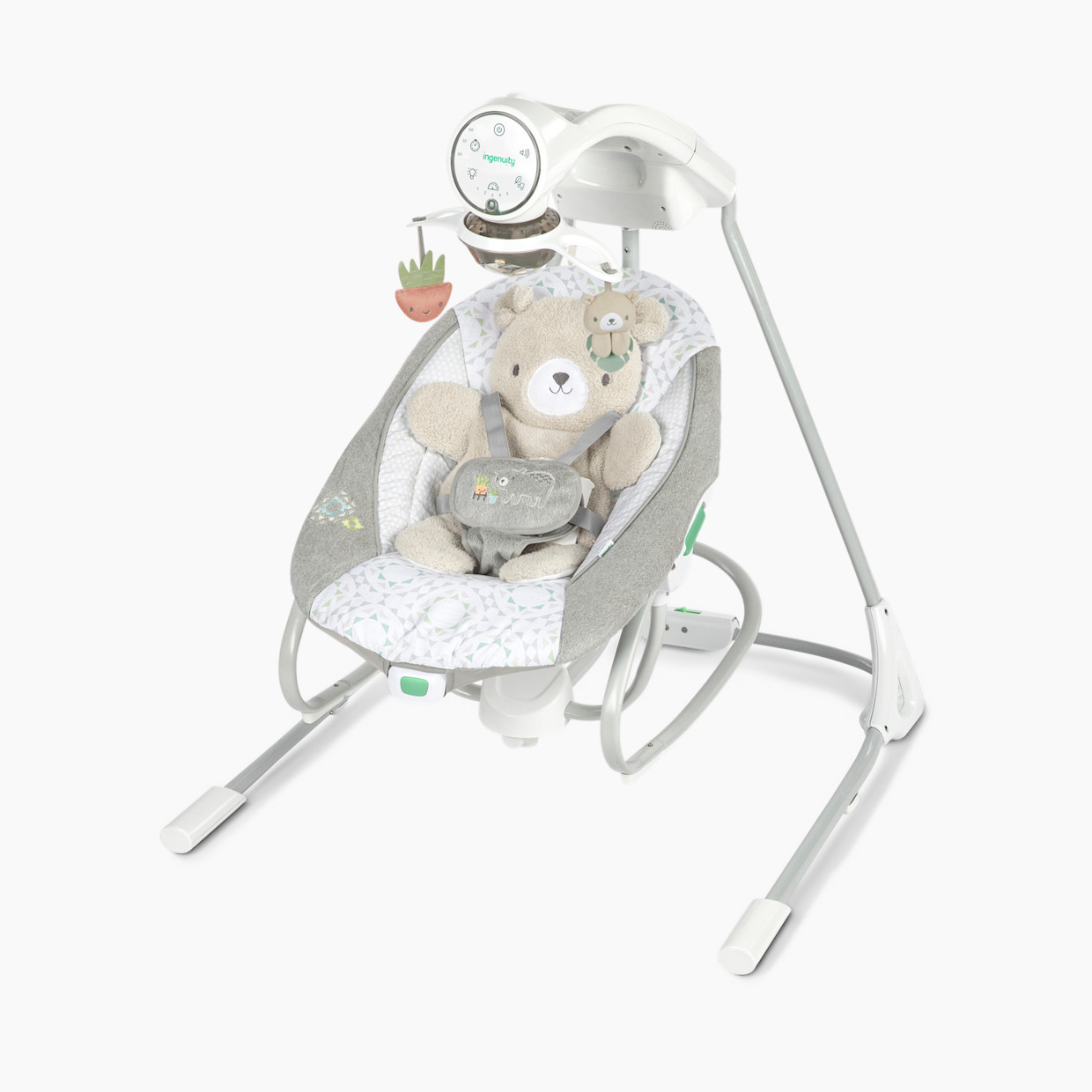Ingenuity InLighten Soothing Swing & Rocker - Nate.