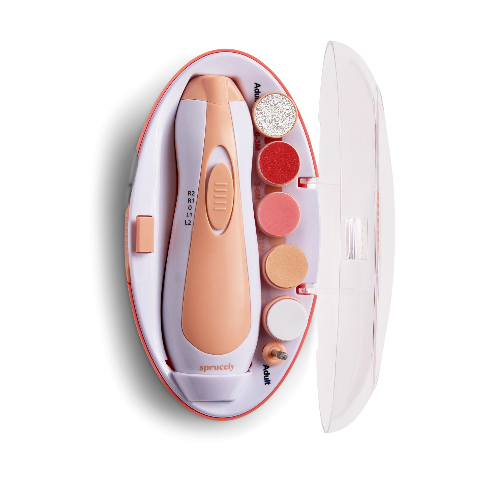 Sprucely Electric Nail Buffer.