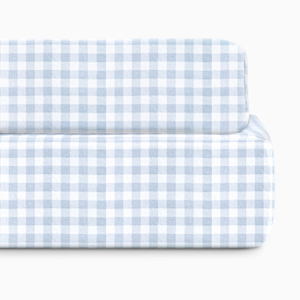 Bellini Organic Jersey Cotton Crib Sheet and Changing Pad Cover Set.