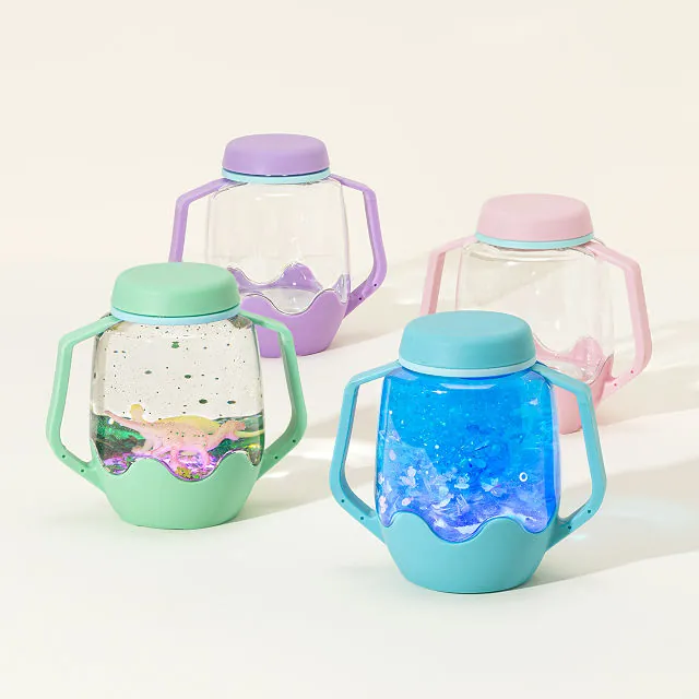 Uncommon Goods Light Up Sensory Play Jars.