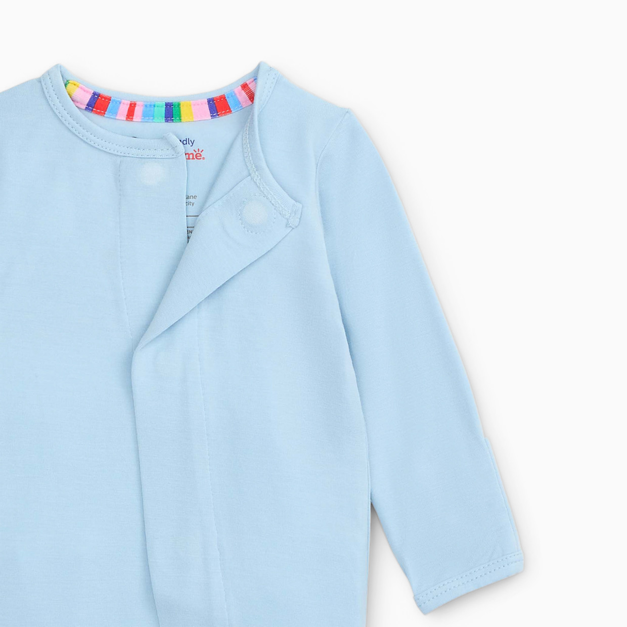 Magnetic Me Modal Magnetic Footie - Baby Blue, 3-6 M.