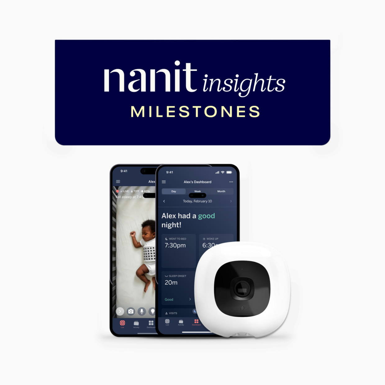 Nanit Nanit Insights - Milestones 1 Year Subscription.