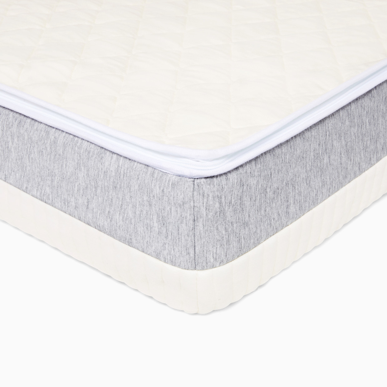 Graco Ultra Premium 2-in-1 Crib and Toddler Mattress - White.