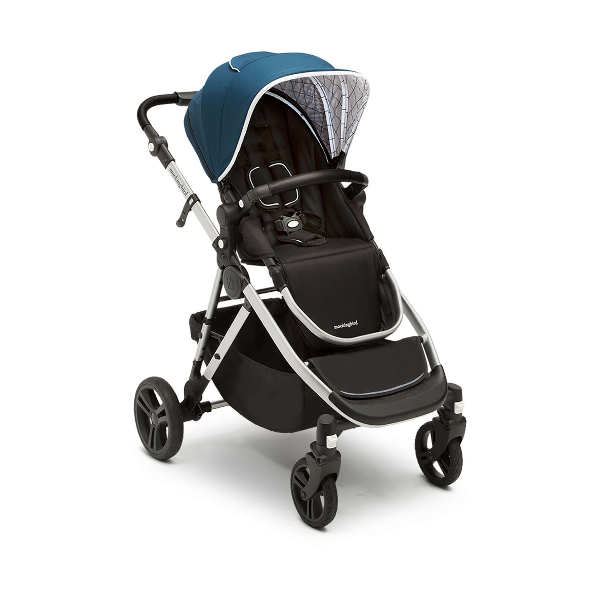 Thumbnail of Sea/Windowpane Canopy With Black Leather (2020)