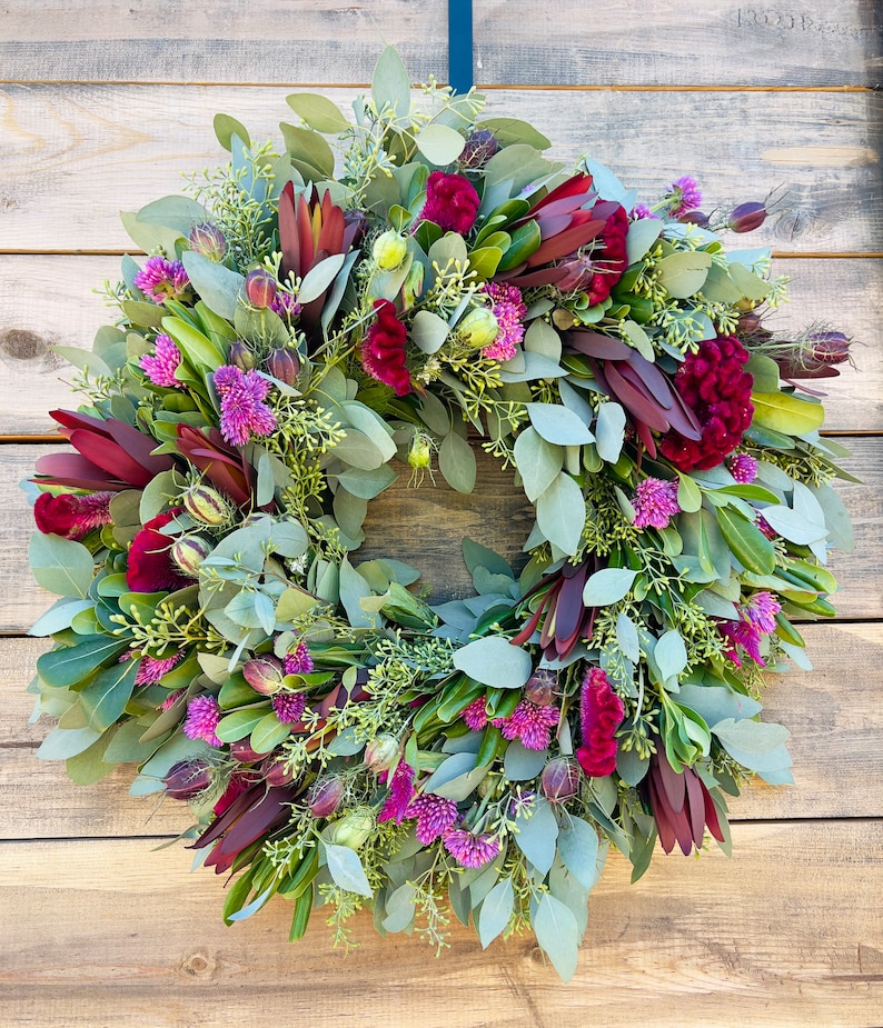 GreenishBlu Fresh Real Wreath.