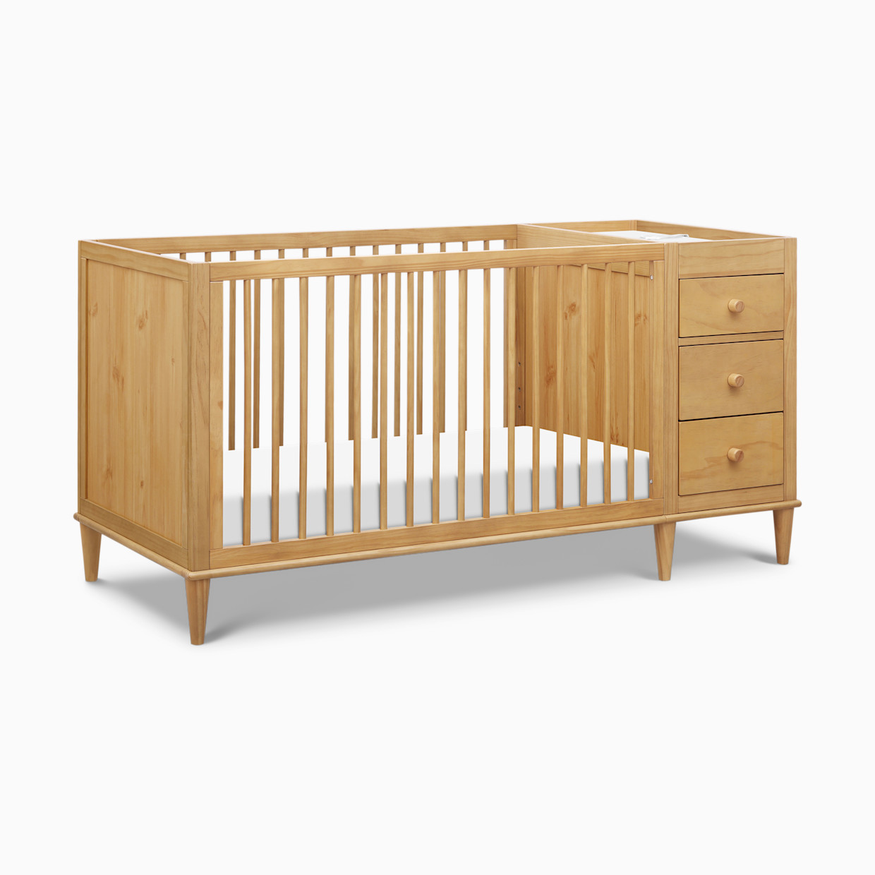 daVinci Marley 3-in-1 Crib and Changer Combo - Honey.