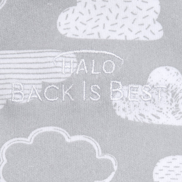 Halo SleepSack Swaddle cotton - Clouds, Newborn.
