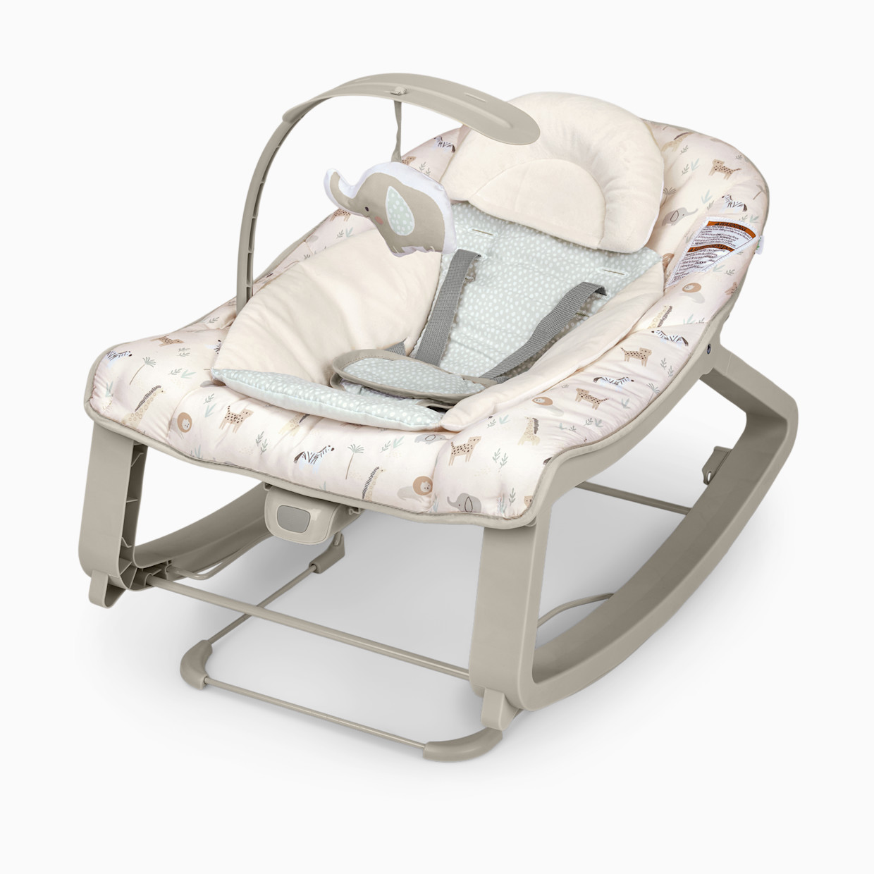 Ingenuity Keep Cozy 3-in-1 Vibrating Infant & Toddler Baby Bouncer and Rocker Chair - Safi.