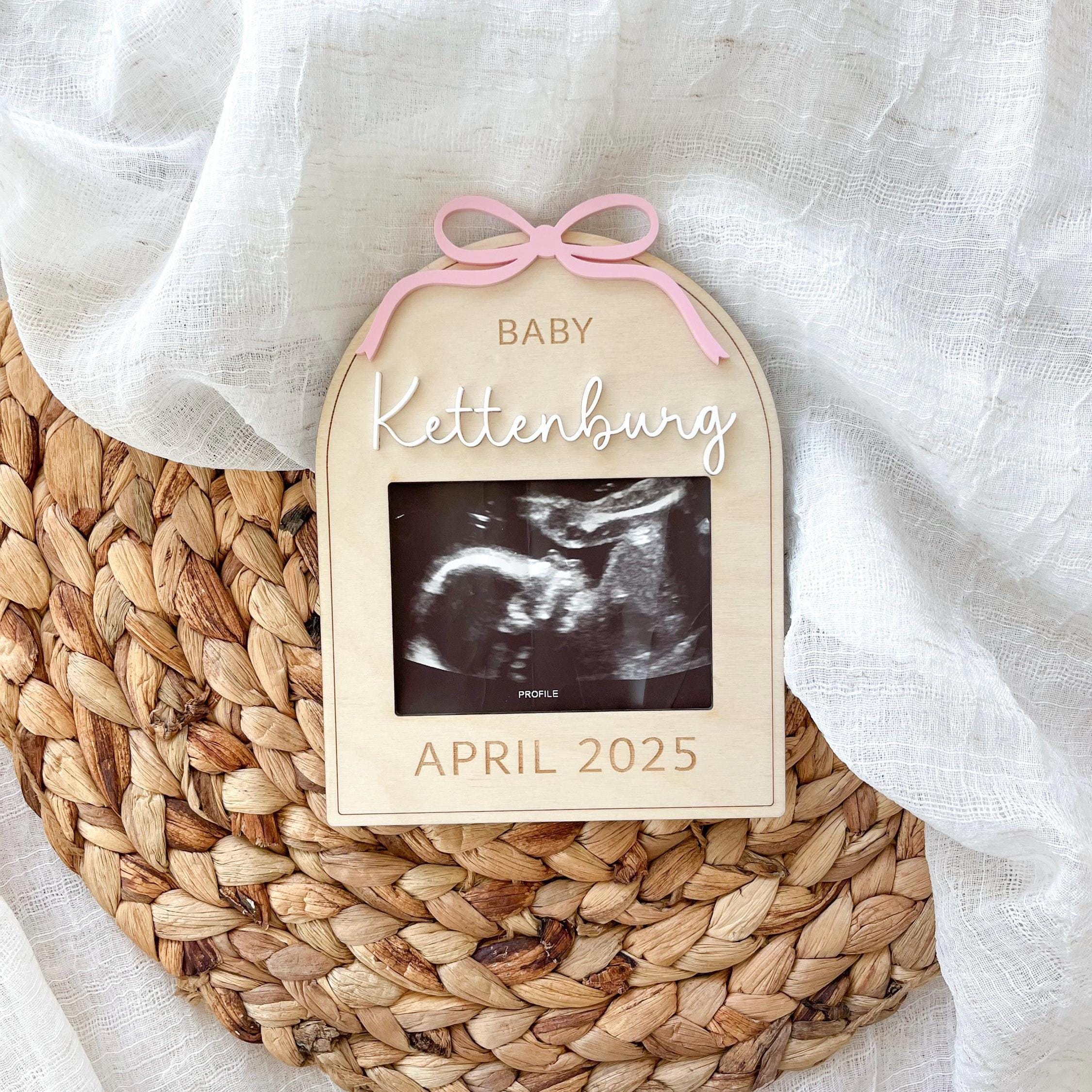 MagersNW Ultrasound Keepsake Bow Frame.