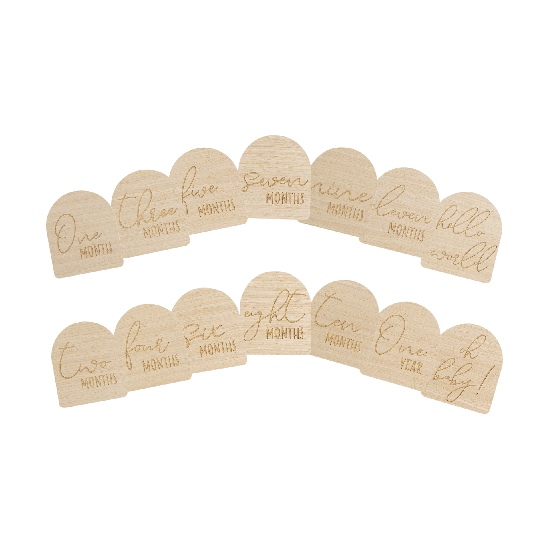 Pearhead Wooden Milestone Props - Arch.