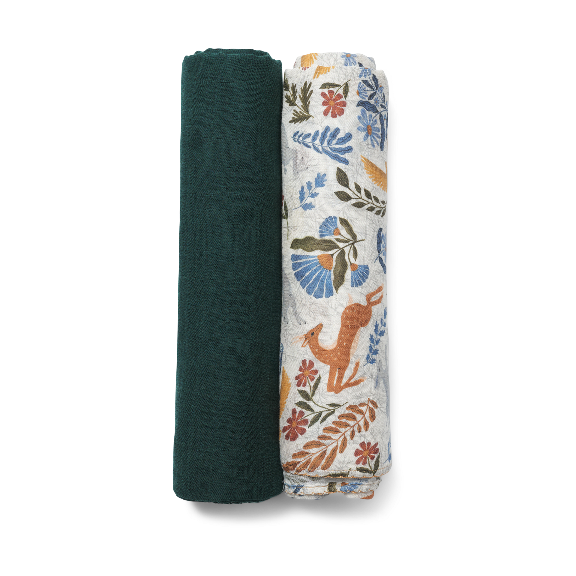DockATot Swaddle Set Woodland/Deep Teal Babylist Shop