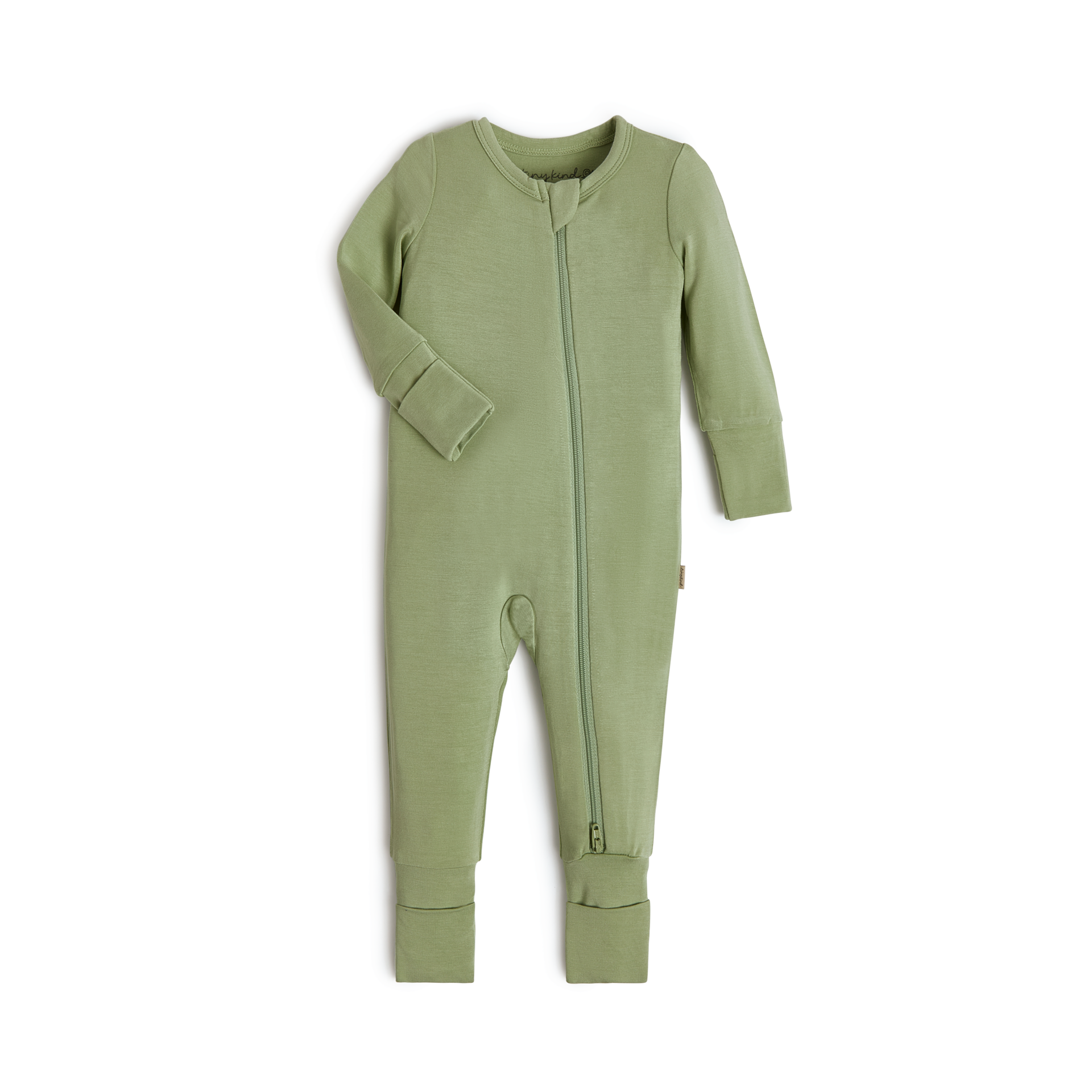 Tiny Kind Bamboo Viscose Convertible Footie.