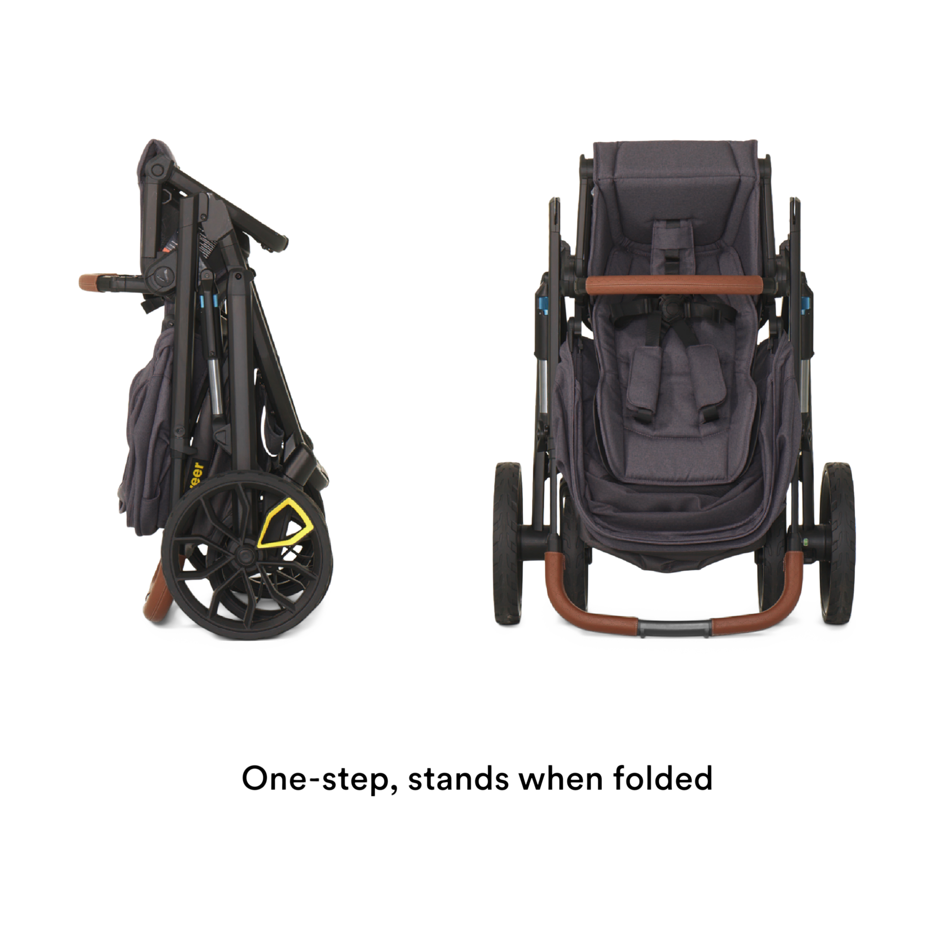 Veer Switch&Roll Stroller - Black Onyx.