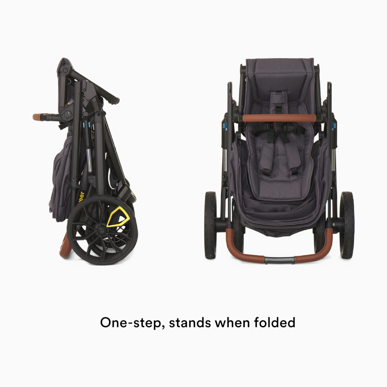 Veer Switch&Roll Stroller - Black Onyx.