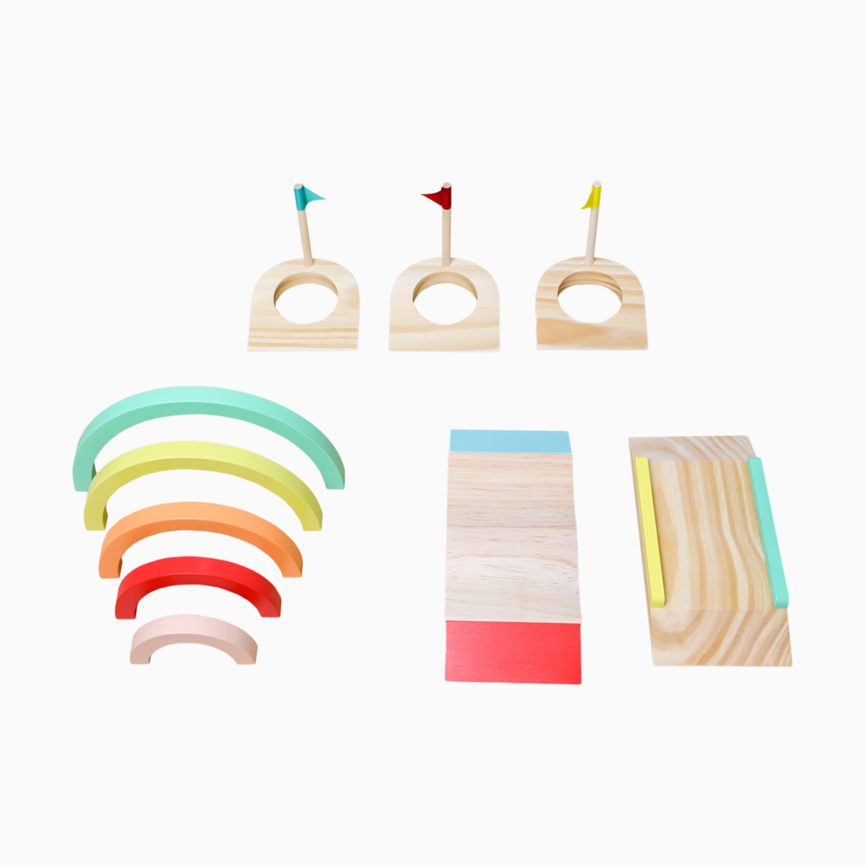 Wonder & Wise Good Wood Mini Golf Game.