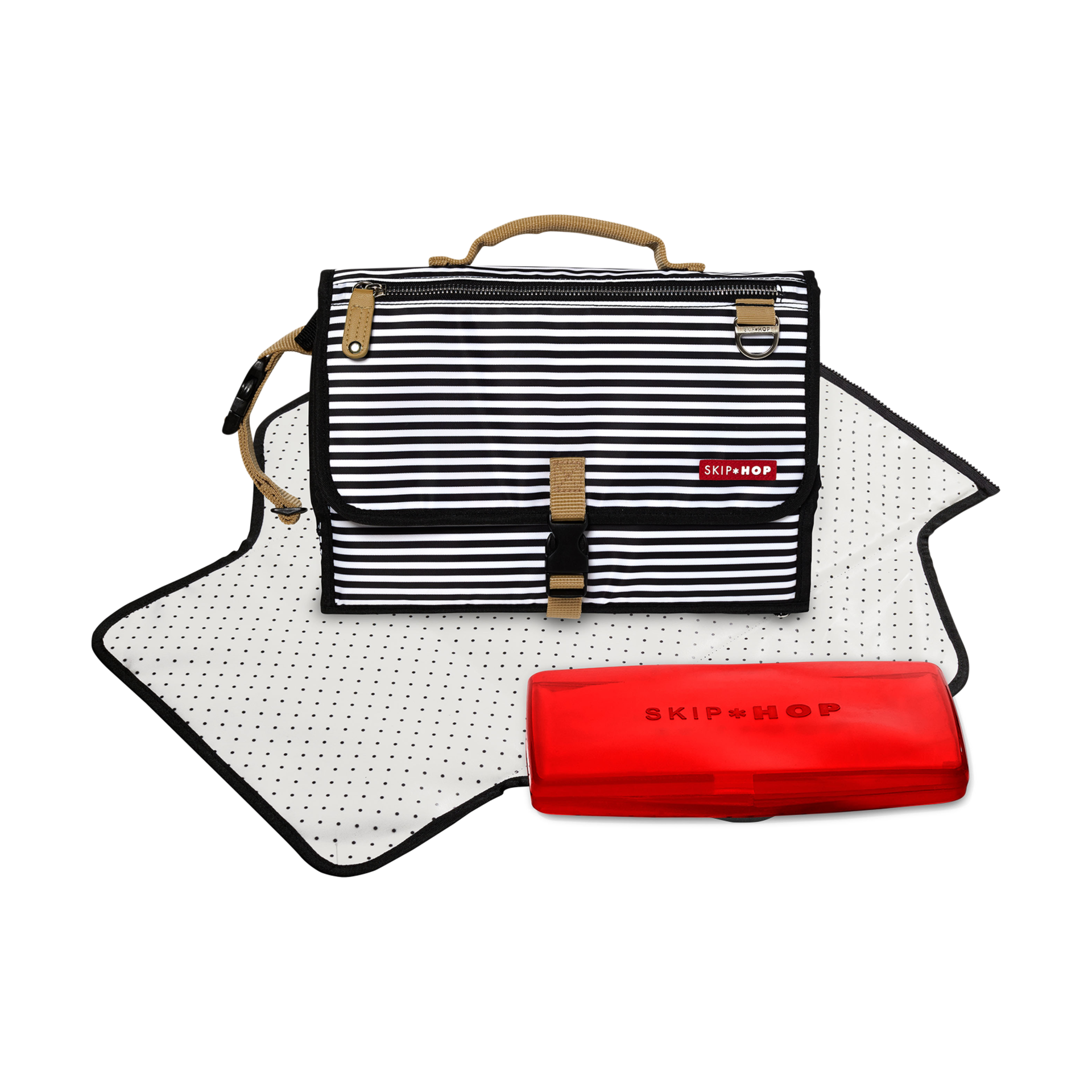 Skip Hop Pronto Signature Changing Station - Black Stripe.