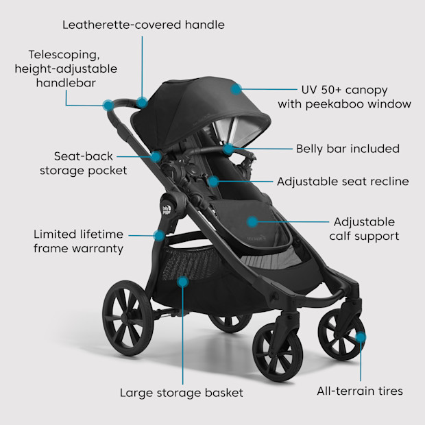 Baby Jogger City Select 2 Stroller, Eco Collection.