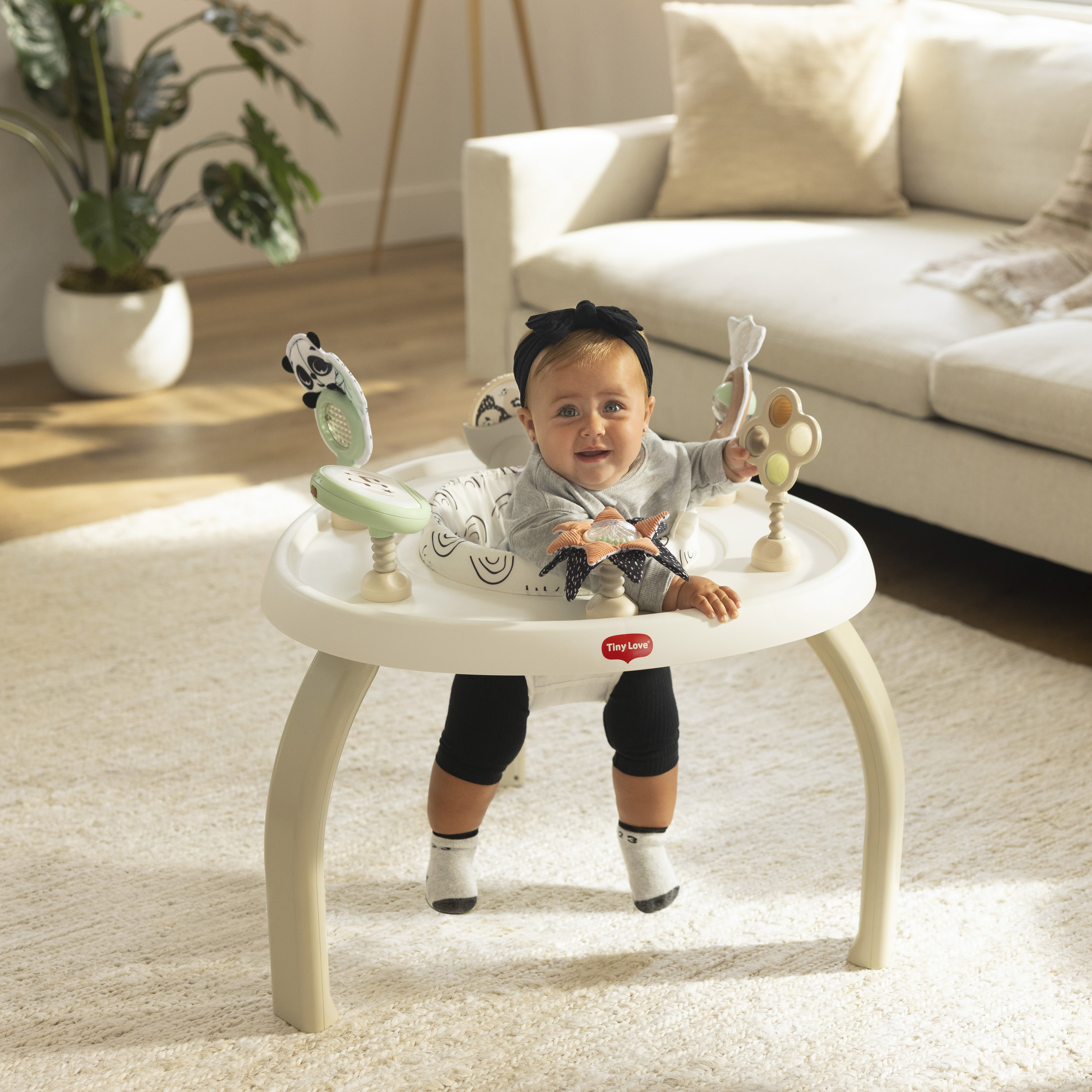 Tiny Love Jumper - Black & White.