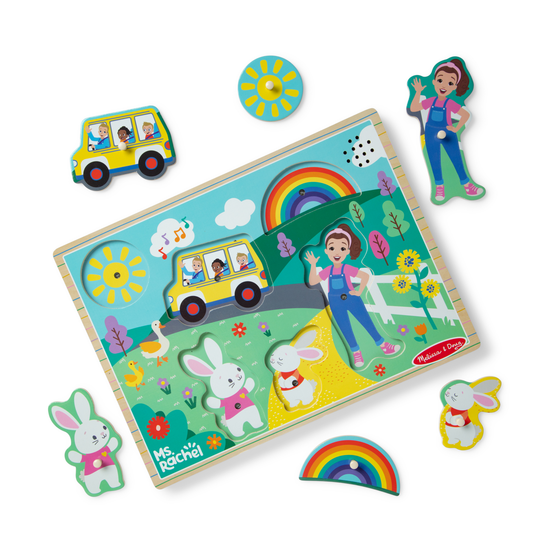 Melissa & Doug Ms. Rachel Sound Puzzle.