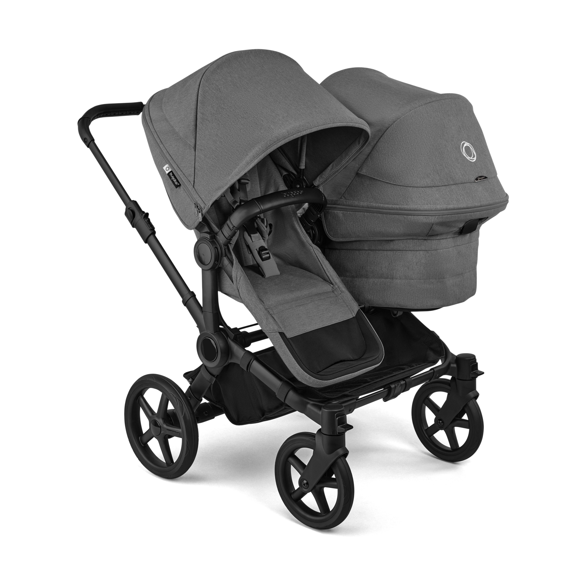 Bugaboo Donkey 6 Sibling Seat - Moon Grey.